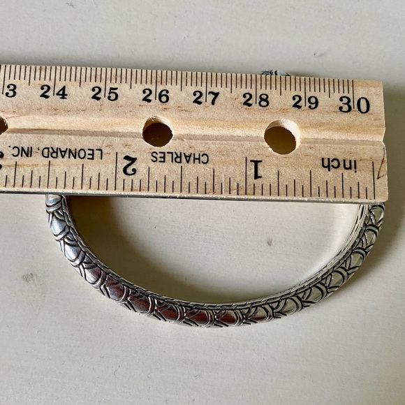 John Hardy Sterling Naga Cuff bracelet like new - Picture 3 of 5